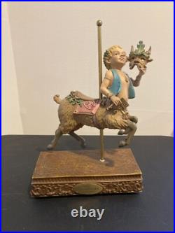WAYNE HIGGINS CAROUSEL MAKER COLLECTION CENTAUR COYNE'S & CO MUSICAL 274 of 5000