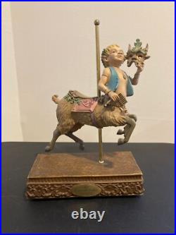 WAYNE HIGGINS CAROUSEL MAKER COLLECTION CENTAUR COYNE'S & CO MUSICAL 274 of 5000
