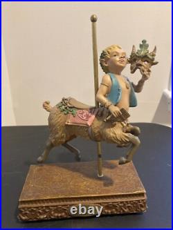 WAYNE HIGGINS CAROUSEL MAKER COLLECTION CENTAUR COYNE'S & CO MUSICAL 274 of 5000