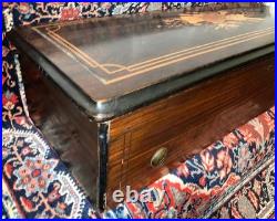 WEBBER COLLECTION Antique 8/98 Mandolin 13 Cylinder Music Box withInlay, VIDEO