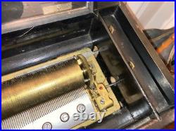 WEBBER COLLECTION Antique Sublime Harmony 6/134 Cylinder Music Box, SEE VIDEOS WEBBER COLLECTION Antique Sublime Harmony 6/134 Cylinder Music Box, SEE VIDEOS