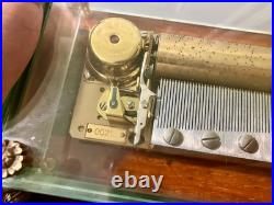 WEBBER COLLECTION Reuge 3/144 Sublime Harmony Cylinder Music Box, Mint LISTEN WEBBER COLLECTION Reuge 3/144 Sublime Harmony Cylinder Music Box, Mint LISTEN