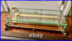 WEBBER COLLECTION Reuge 3/144 Sublime Harmony Cylinder Music Box, Mint LISTEN WEBBER COLLECTION Reuge 3/144 Sublime Harmony Cylinder Music Box, Mint LISTEN