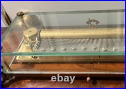 WEBBER COLLECTION Reuge 3/144 Sublime Harmony Cylinder Music Box, Mint LISTEN WEBBER COLLECTION Reuge 3/144 Sublime Harmony Cylinder Music Box, Mint LISTEN