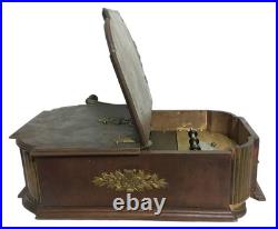 WORKING Kalliope 1890 GLORIOSA GERMAN CHRISTMAS TREE STAND MUSIC BOX WORKING Kalliope 1890 GLORIOSA GERMAN CHRISTMAS TREE STAND MUSIC BOX