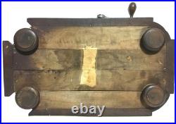 WORKING Kalliope 1890 GLORIOSA GERMAN CHRISTMAS TREE STAND MUSIC BOX