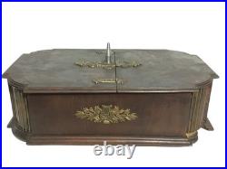 WORKING Kalliope 1890 GLORIOSA GERMAN CHRISTMAS TREE STAND MUSIC BOX