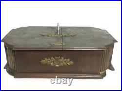 WORKING Kalliope 1890 GLORIOSA GERMAN CHRISTMAS TREE STAND MUSIC BOX