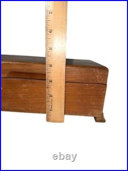 WORKING Thorens Swiss Music Box Wood Case Vintage 11 Discs Included Collectible