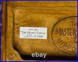 Wayne Higgins Carousel Maker WH1003 The Master Carver & Hippocampus 102 of 5000