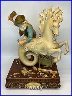 Wayne Higgins Carousel Maker WH1003 The Master Carver & Hippocampus 666 of 5000