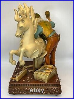 Wayne Higgins Carousel Maker WH1003 The Master Carver & Hippocampus 666 of 5000