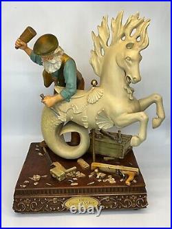 Wayne Higgins Carousel Maker WH1003 The Master Carver & Hippocampus 666 of 5000