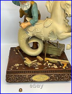 Wayne Higgins Carousel Maker WH1003 The Master Carver & Hippocampus 666 of 5000