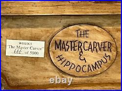 Wayne Higgins Carousel Maker WH1003 The Master Carver & Hippocampus 666 of 5000