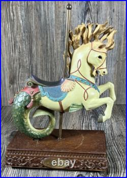 Wayne Higgins HIPPOCAMPUS Music Box 224/5000 Carousel Maker 1996/97 Le Mer VIDEO