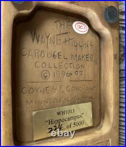 Wayne Higgins HIPPOCAMPUS Music Box 224/5000 Carousel Maker 1996/97 Le Mer VIDEO