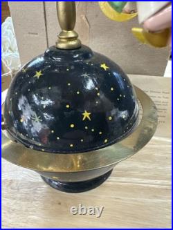 Wendt and Kuhn Angel Globe Music Box Erzgebirge Wood Germany Wendt and Kuhn Angel Globe Music Box Erzgebirge Wood Germany
