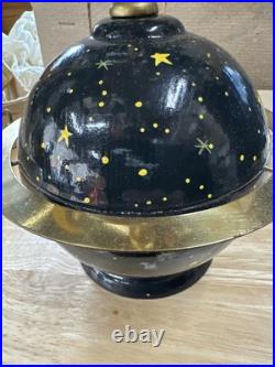 Wendt and Kuhn Angel Globe Music Box Erzgebirge Wood Germany Wendt and Kuhn Angel Globe Music Box Erzgebirge Wood Germany