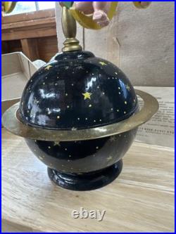 Wendt and Kuhn Angel Globe Music Box Erzgebirge Wood Germany Wendt and Kuhn Angel Globe Music Box Erzgebirge Wood Germany