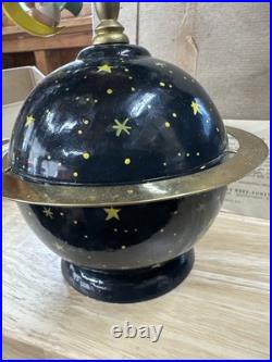 Wendt and Kuhn Angel Globe Music Box Erzgebirge Wood Germany Wendt and Kuhn Angel Globe Music Box Erzgebirge Wood Germany