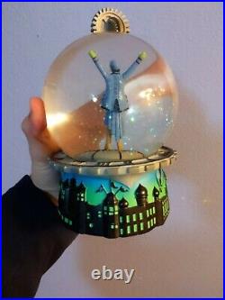 Wicked Musical The Wizard And I Snow Globe Elphaba Gear Witch Nice Condition