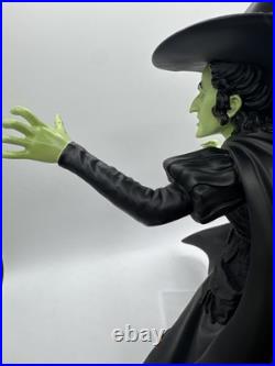 Wicked Witch of the West 17 Figurine by San Francisco Music Box Co. Video READ