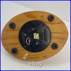 Winnie the Pooh Piglet Eeyore Music Box Wooden Base I have my friends WORKS