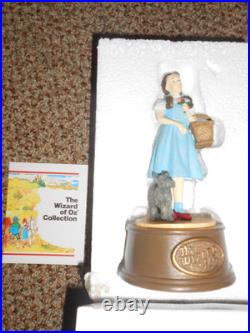 Wizard Of OZ Collection Musical Boxes (1996) Lot of 5