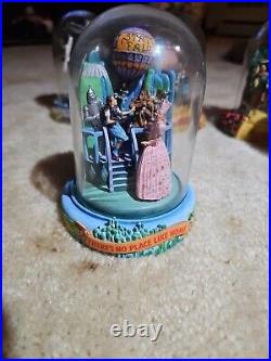 Wizard Of Oz Original 6 Limited Edition Music Box Domed Sculpture Franklin Mint