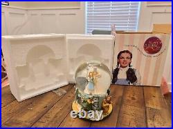 Wizard Of Oz San Francisco Music Box 1999 Snow Globe Judy Garland Dorothy