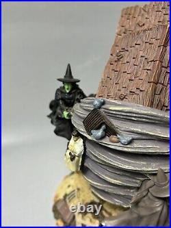 Wizard Of Oz San Francisco Music Box Twister Tornado Figurine Wicked Witch 75th