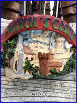 Wizard Of Oz Witch's Castle Music Box We're Off To See The Wizard RARE! XX