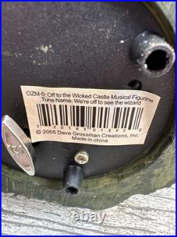 Wizard Of Oz Witch's Castle Music Box We're Off To See The Wizard RARE! XX