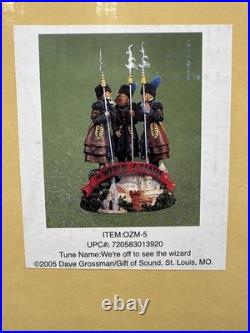 Wizard Of Oz Witch's Castle Music Box We're Off To See The Wizard RARE! XX