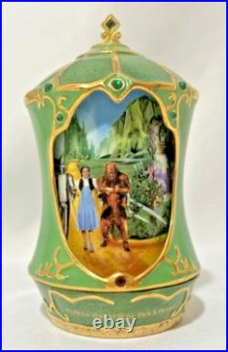 Wizard of Oz Porcelain Music Box Numbered Ardleigh Elliott Revolving Heirloom