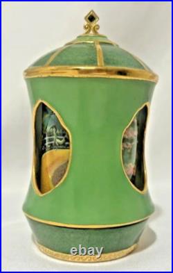 Wizard of Oz Porcelain Music Box Numbered Ardleigh Elliott Revolving Heirloom