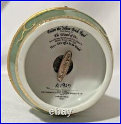 Wizard of Oz Porcelain Music Box Numbered Ardleigh Elliott Revolving Heirloom