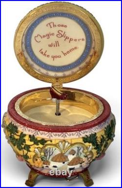 Wizard of Oz San Francisco Music Box Co OZ Trinket Box Ruby Slippers