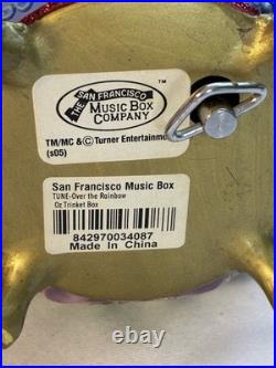 Wizard of Oz San Francisco Music Box Co OZ Trinket Box Ruby Slippers