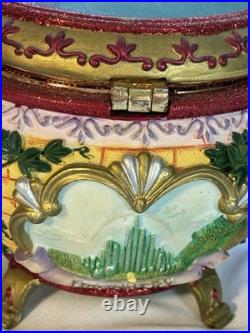 Wizard of Oz San Francisco Music Box Co OZ Trinket Box Ruby Slippers