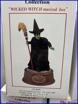 Wizard of Oz Vintage Music Boxes Dorthy Lion Tin Man Scarecrow Etc Dave Grossma