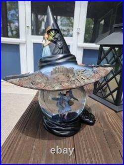 Wizard of Oz Wicked Witch of the West Hat Snow Globe San Francisco Music Box
