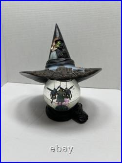 Wizard of Oz Wicked Witch of the West Hat Snow Globe San Francisco Music Box