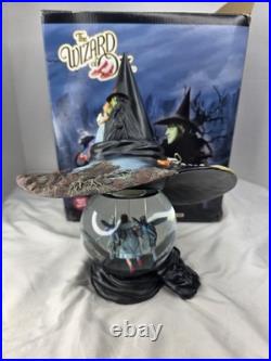 Wizard of Oz Wicked Witch of the West Hat Snow Globe San Francisco Music Box