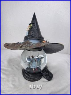 Wizard of Oz Wicked Witch of the West Hat Snow Globe San Francisco Music Box