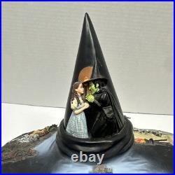 Wizard of Oz Wicked Witch of the West Hat Snow Globe San Francisco Music Box