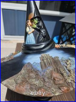 Wizard of Oz Wicked Witch of the West Hat Snow Globe San Francisco Music Box