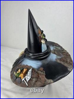 Wizard of Oz Wicked Witch of the West Hat Snow Globe San Francisco Music Box