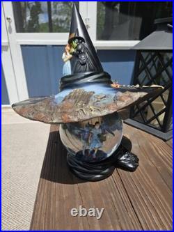 Wizard of Oz Wicked Witch of the West Hat Snow Globe San Francisco Music Box